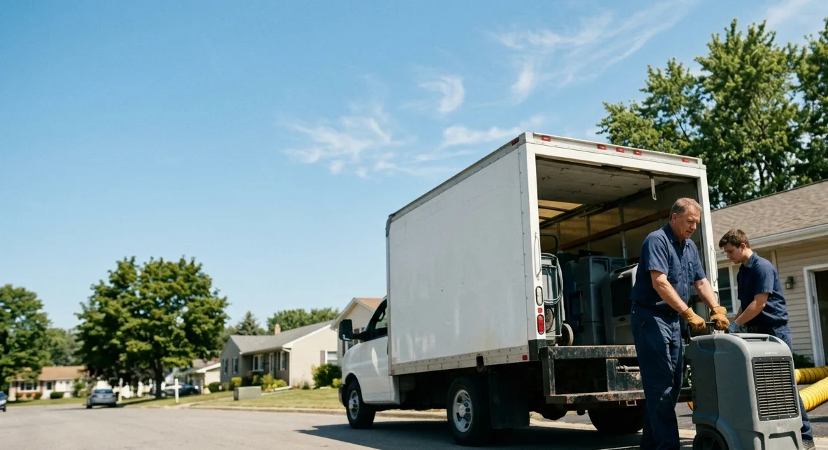 Water Damage Cleanup in Guysville, OH near me